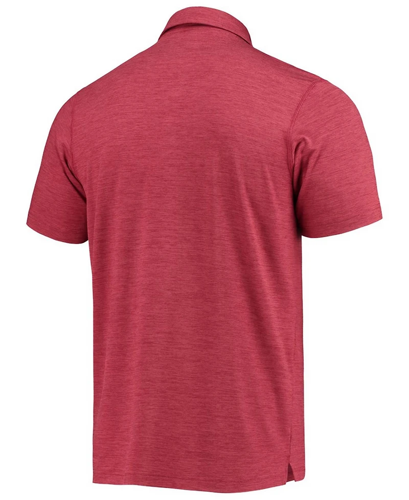 Men's Garnet South Carolina Gamecocks Tech Trail Space Dye Omni-Shade Polo