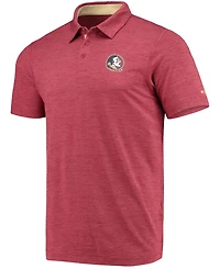 Men's Garnet Florida State Seminoles Tech Trail Space Dye Omni-Shade Polo