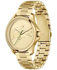 Lacoste Men's Le Croc Gold-Tone Bracelet Watch 43mm