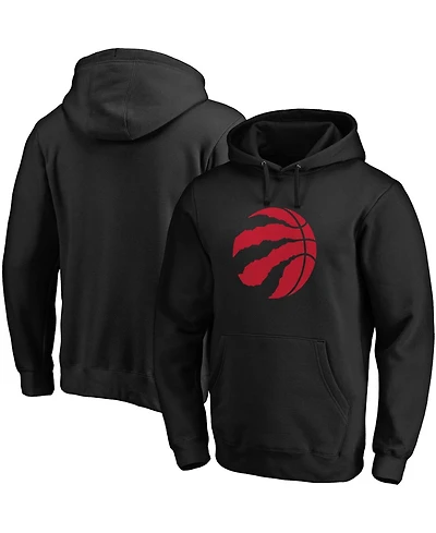 Men's Black Toronto Raptors Primary Team Logo Pullover Hoodie