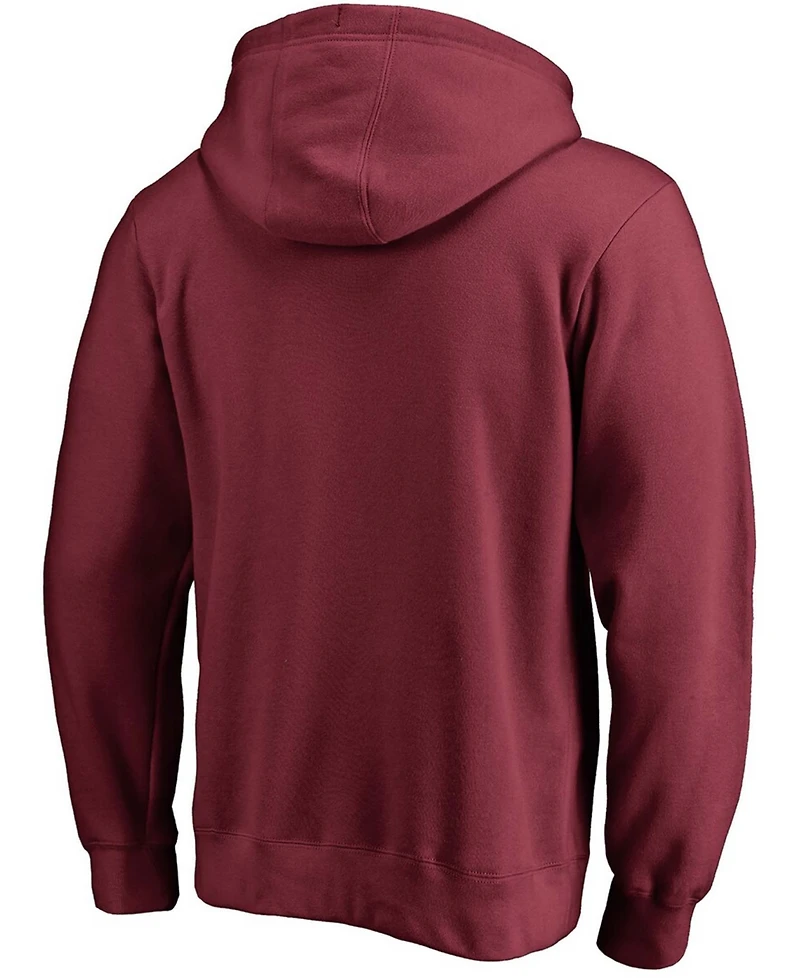 Men's Burgundy Colorado Avalanche Team Victory Arch Pullover Hoodie