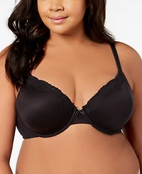Maidenform Women's Comfort Devotion Extra Coverage Lace Shaping Underwire Bra 9404