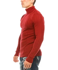 Ron Tomson Men's Modern Ribbed Sweater