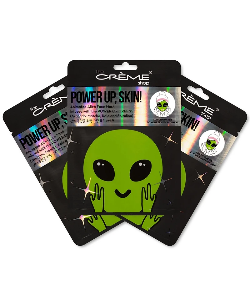 The Creme Shop Power Up, Skin! Animated Alien Face Mask