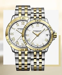 Raymond Weil Women's Swiss Tango Two-Tone Pvd Stainless Steel Bracelet Watch 30mm 5960-stp-00308