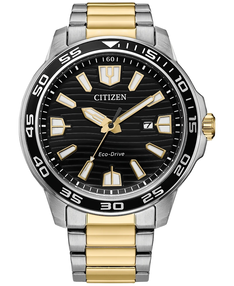Citizen Men's Sport Two-Tone Stainless Steel Bracelet Watch 45mm