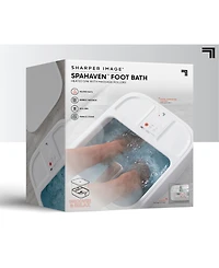 Sharper Image Spa Haven Foot Bath, Heated with Rollers and Lcd Display