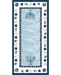 Happy Hanukkah Tablecloth, 144" x 70"