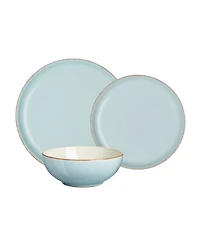 Denby Heritage Pavilion Coupe 12 Pc. Dinnerware Set, Service for 4