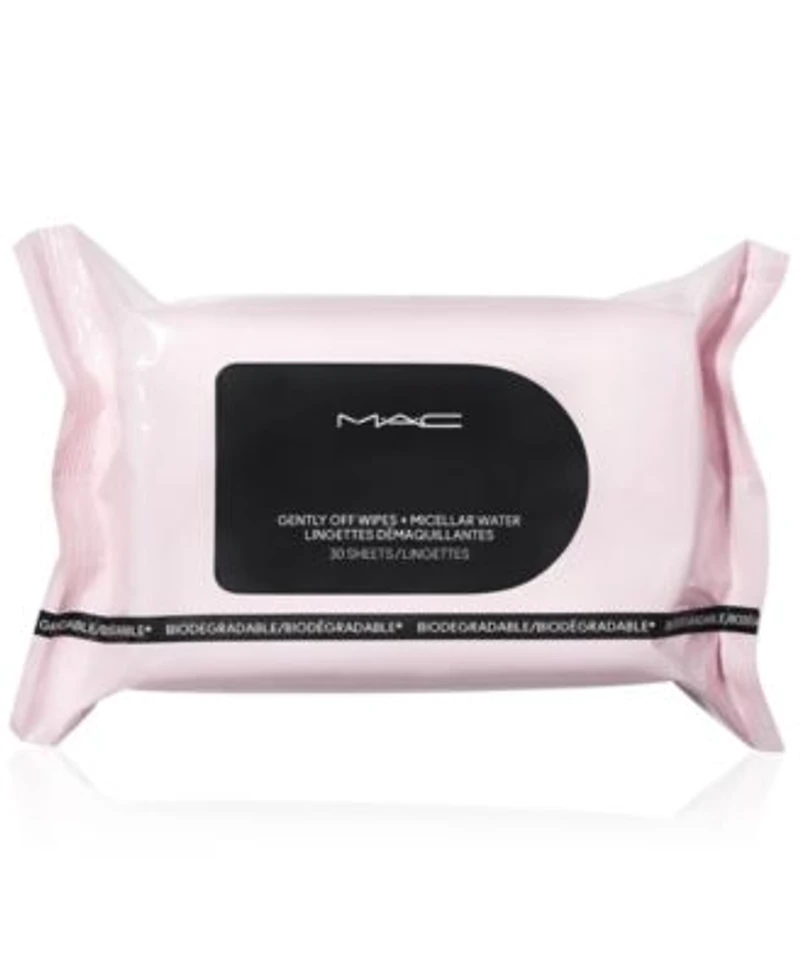 Mac Gently Off Wipes Micellar Water