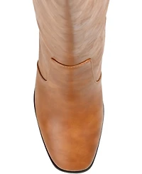 Journee Collection Women's Karima Extra Wide Calf Knee High Boots