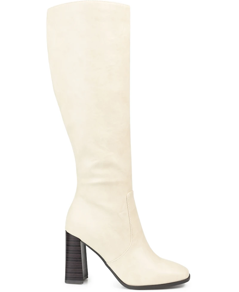 Journee Collection Women's Karima Extra Wide Calf Knee High Boots
