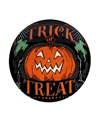Certified International Scaredy Cat Canape Plates, Set of 4