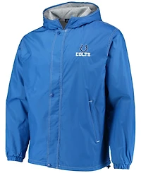 Men's Royal, White Indianapolis Colts Legacy Stadium Full-Zip Jacket