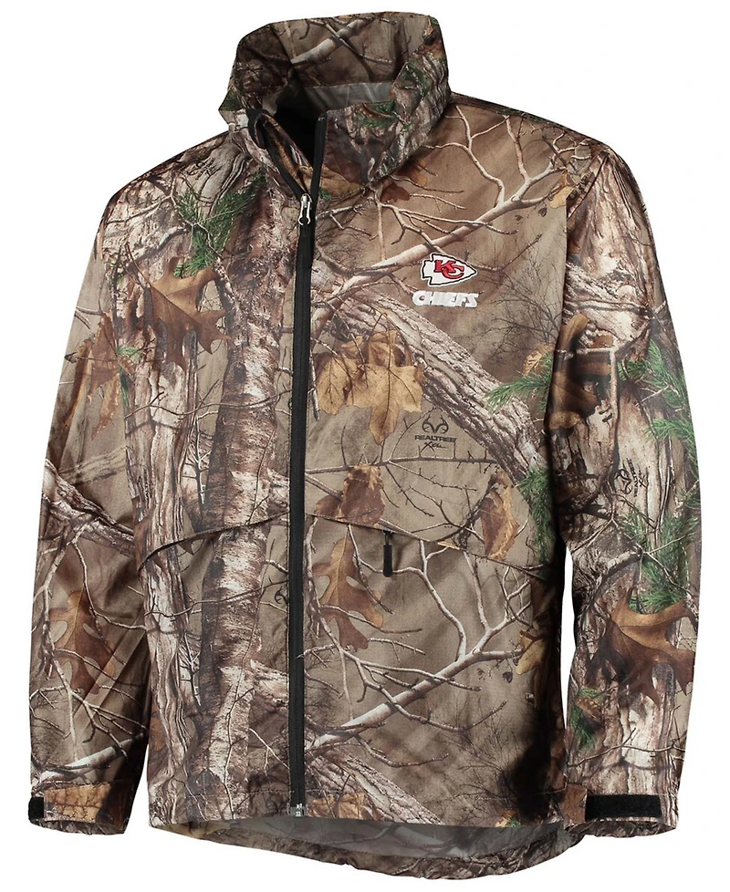 Men's Realtree Camo Kansas City Chiefs Sportsman Waterproof Packable Full-Zip Jacket
