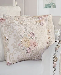 Royal Court Chardonnay 3-Pc. Quilt Set, Full/Queen