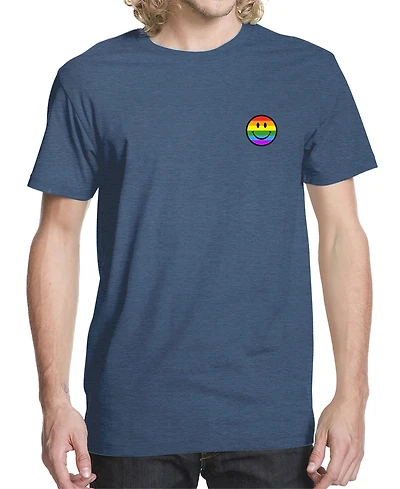 Men's Smiley Rainbow Graphic T-shirt
