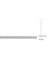 Lab-Created Moissanite Tennis Bracelet (5-1/10 ct. t.w.) in Sterling Silver