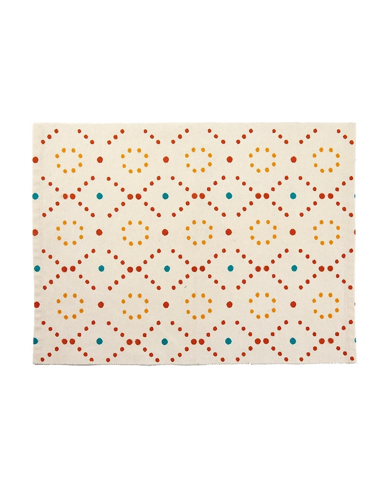 Cimmerian Ribbed Placemat Set, 4 Piece