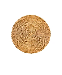 Faux Rattan Placemat Set, 4 Piece