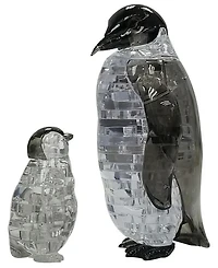 BePuzzled 3D Crystal Puzzle - Penguin and Baby
