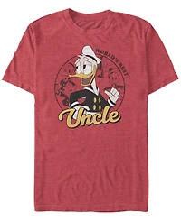 Men's Duck Tales Donald Uncle Short Sleeve T-shirt