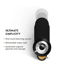 Nespresso Vertuo Next Premium Coffee and Espresso Machine by Breville, Black with Aeroccino Milk Frother