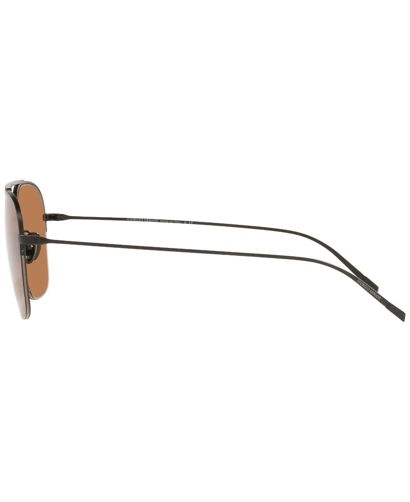 Giorgio Armani Men's Sunglasses, AR6124 55
