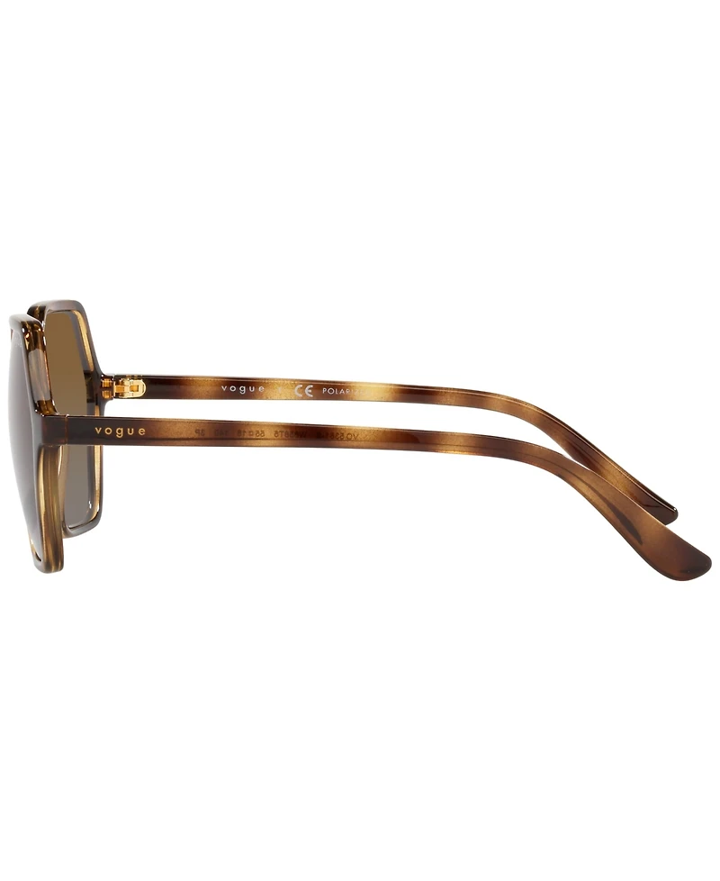 Vogue Women's Polarized Sunglasses, VO5361S 55