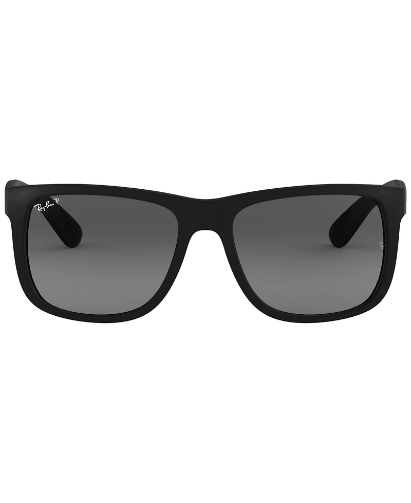 Ray-Ban Unisex Polarized Low Bridge Fit Sunglasses, RB4165F Justin Classic
