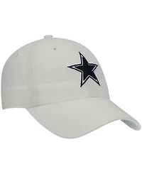 Women's White Dallas Cowboys Miata Clean Up Adjustable Hat