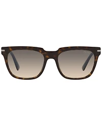 Prada Signature Rectangular Men's Sunglasses, Pr 04YS