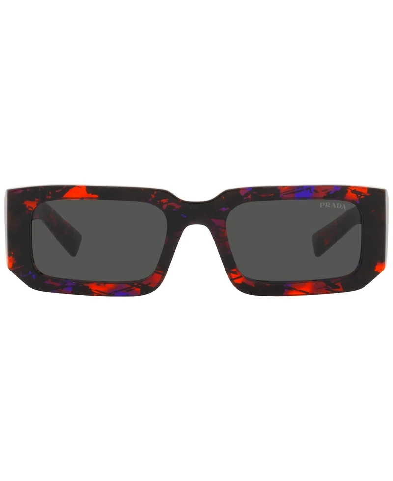Prada Symbole Rectangular Unisex Sunglasses
