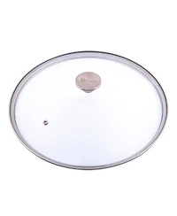 Victoria Glass Lid with Stainless Steel Knob for 12" Skillet