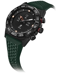 Citizen Men's Cz Smart Hybrid Hr Green Strap Smart Watch 44mm