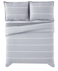Brooklyn Loom Niari Yarn Dye Stripe 3 Piece Comforter Set