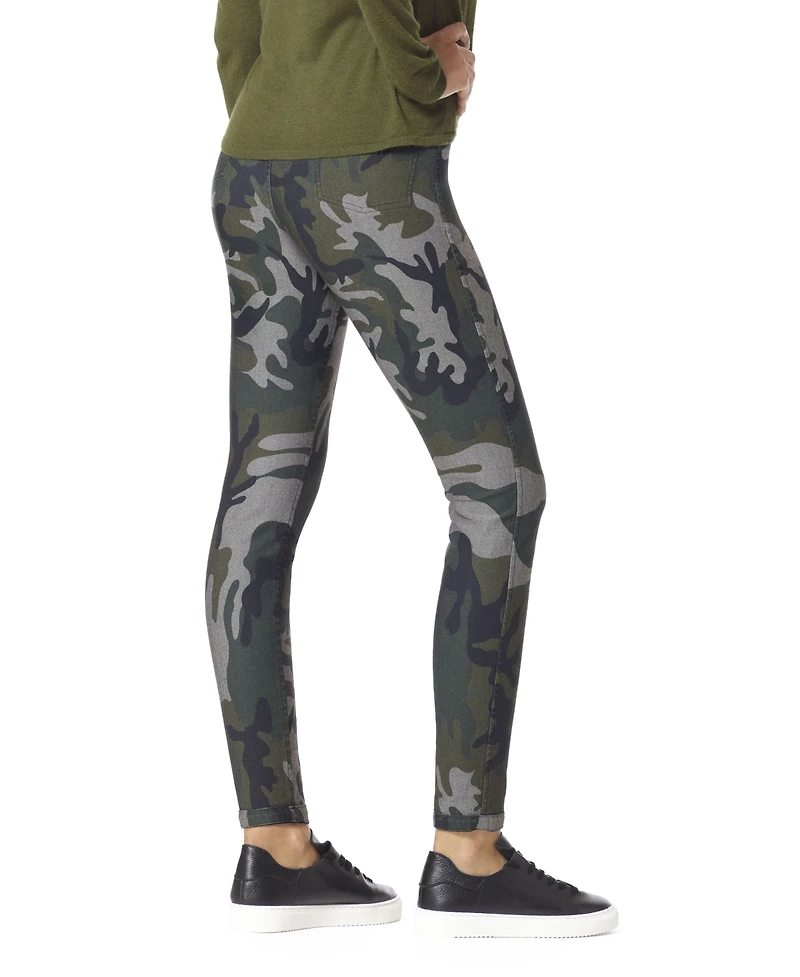 Hue Women's Reversible Denim High Rise Leggings