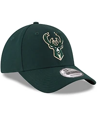 Men's Hunter Green Milwaukee Bucks Official Team Color 9FORTY Adjustable Hat
