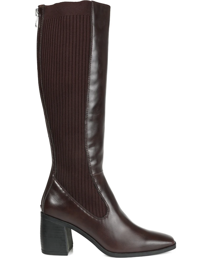 Journee Collection Women's Winny Extra Wide Calf Boots