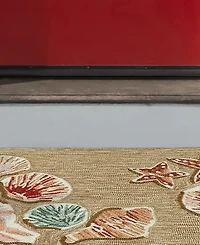 Liora Manne' Frontporch Beachcomber 2'6" x 4' Outdoor Area Rug