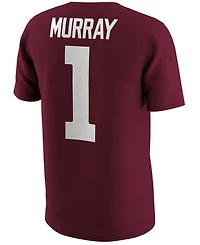 Men's Crimson Kyler Murray Oklahoma Sooners Alumni Name and Number T-shirt