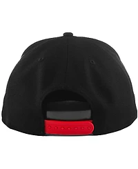 Men's Black, Red Custom 9FIFTY Adjustable Hat