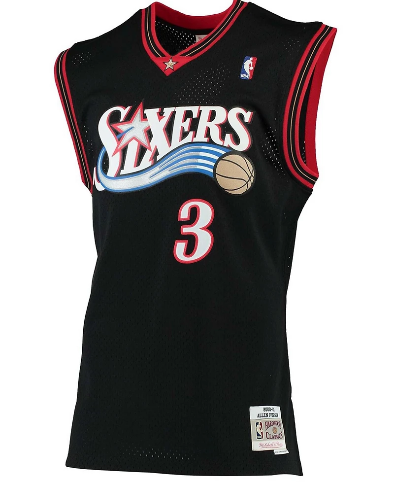 Men's Allen Iverson Philadelphia 76Ers - Hardwood Classics Swingman Jersey