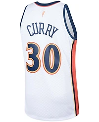 Men's Stephen Curry White Golden State Warriors 2009-10 Hardwood Classics Swingman Jersey