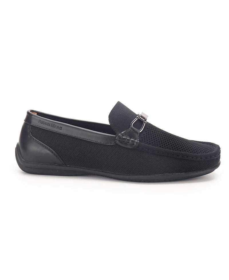 Aston Marc Men's Knit Driving Shoe Loafers