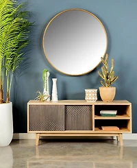 Tv Console with Sliding Doors