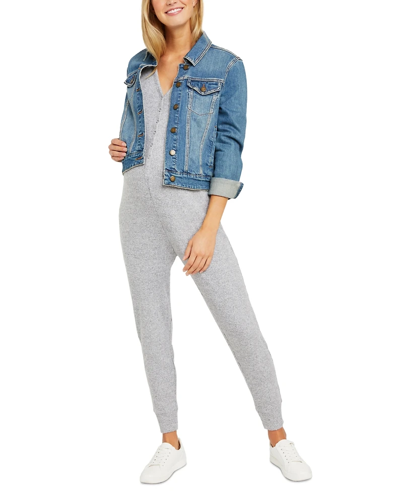 Motherhood Maternity Knit Maternity Jumpsuit