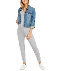 Motherhood Maternity Knit Maternity Jumpsuit