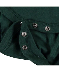 Infant Boys and Girls Green Michigan State Spartans Big Logo Bodysuit