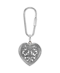 2028 Filigree Heart Key Fob